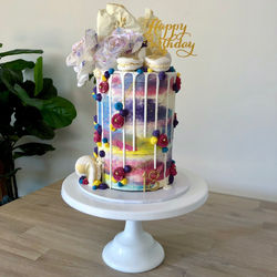 Colourful Tall Cake
