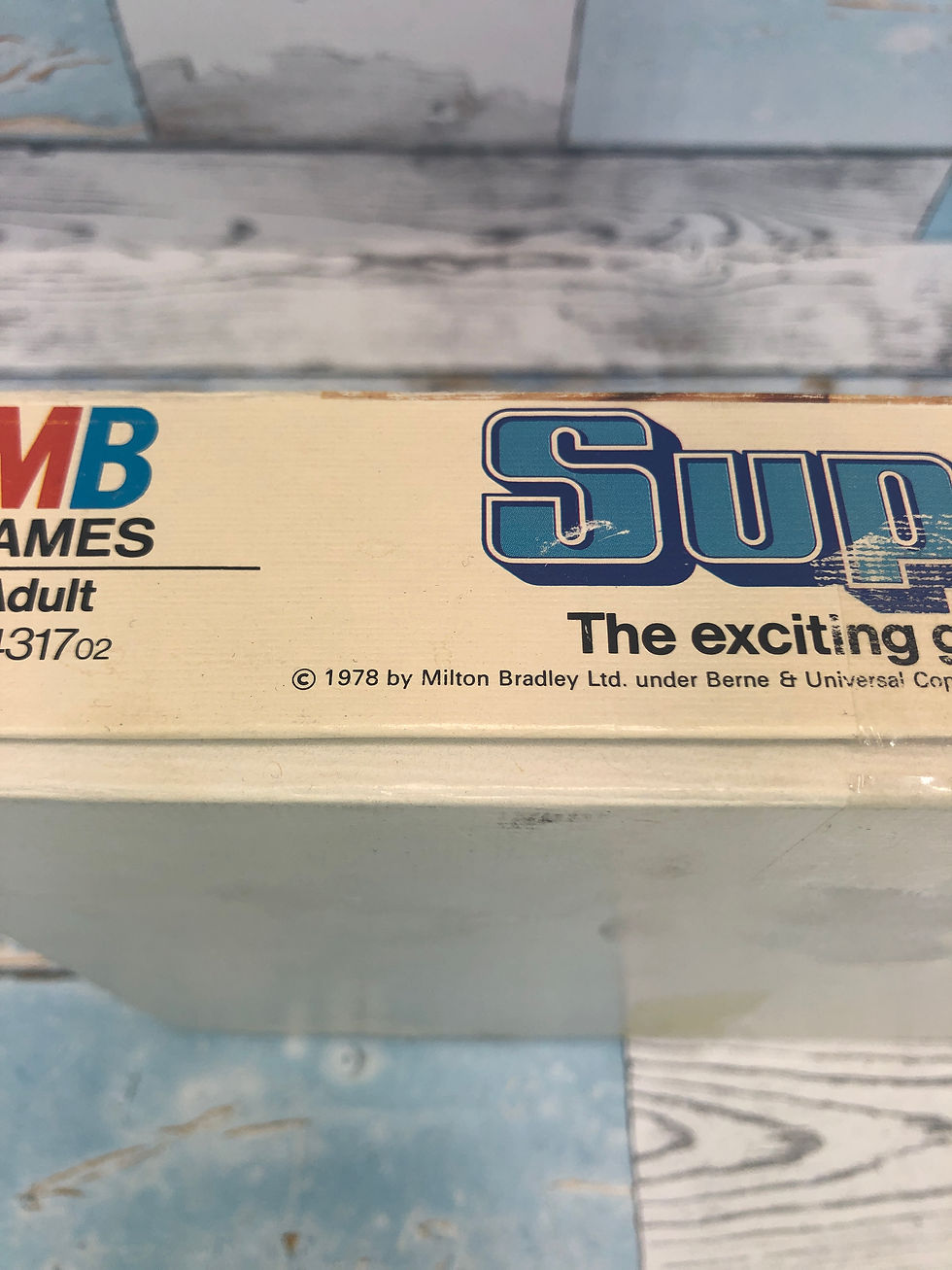 Thumbnail: Vintage 1978 Milton Bradley Super 3 Strategy Game Mb Games  Boxed Retro