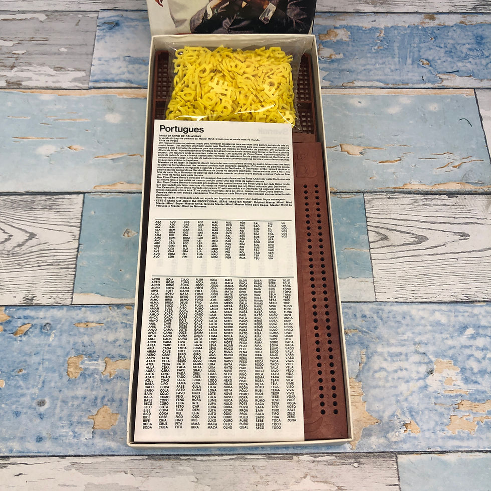 Thumbnail: Word Mastermind By Invictor Games 1975 RARE  Invicta Toys  Vintage Deluxe Master