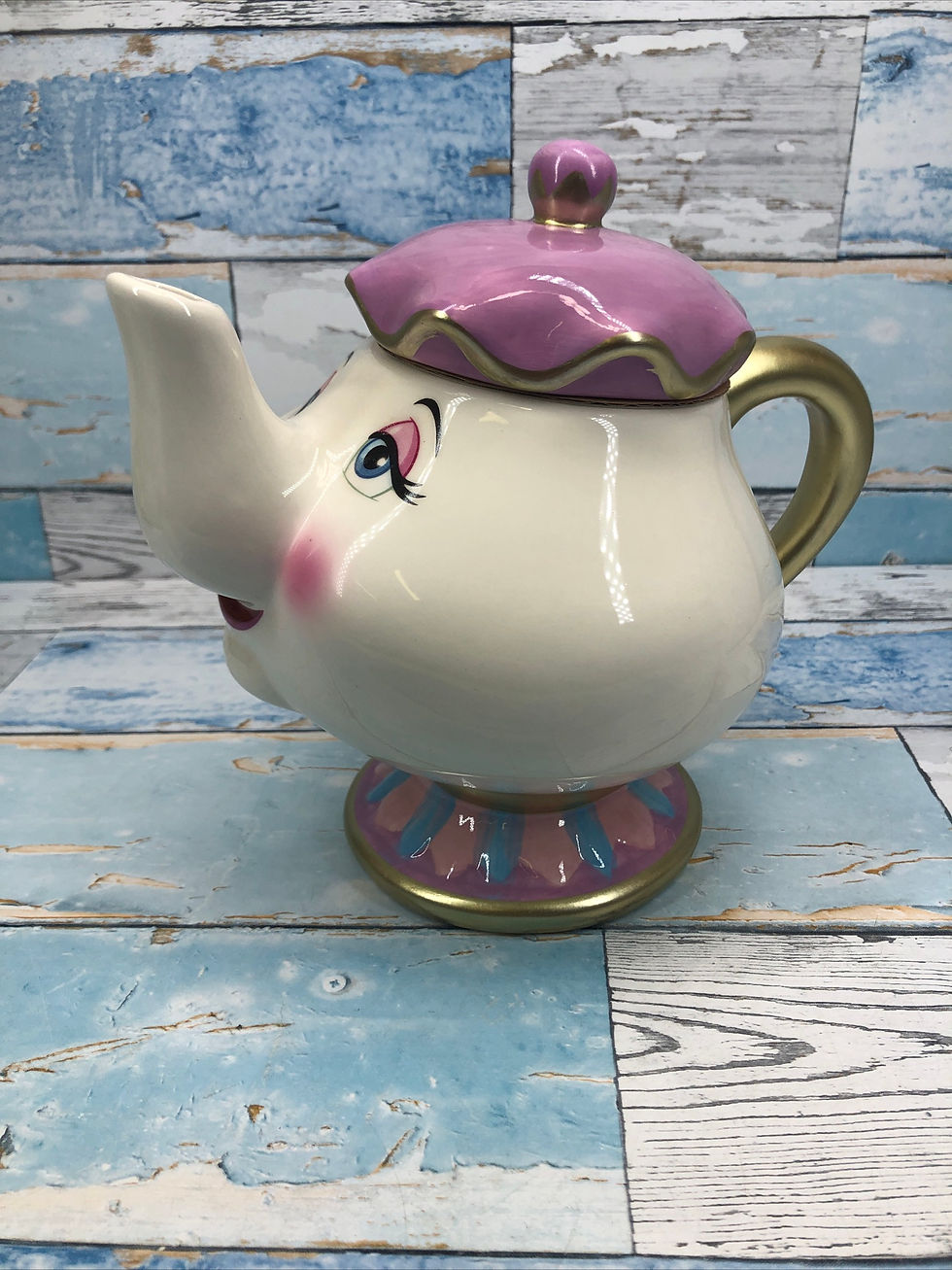 Thumbnail: Primark Disney Mrs. Potts Large Tea Pot (Beauty & The Beast) - Brand New in Box