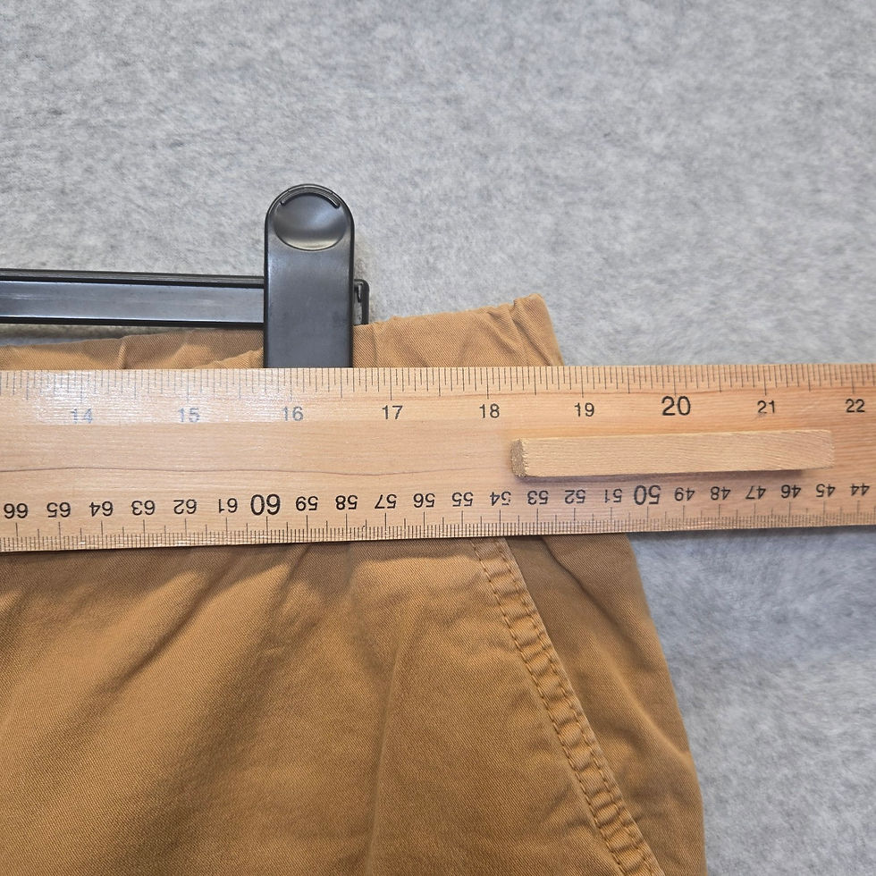 Thumbnail: American Eagle Extreme Flex Men's XL Tan Khaki Jogger Trousers Drawstring