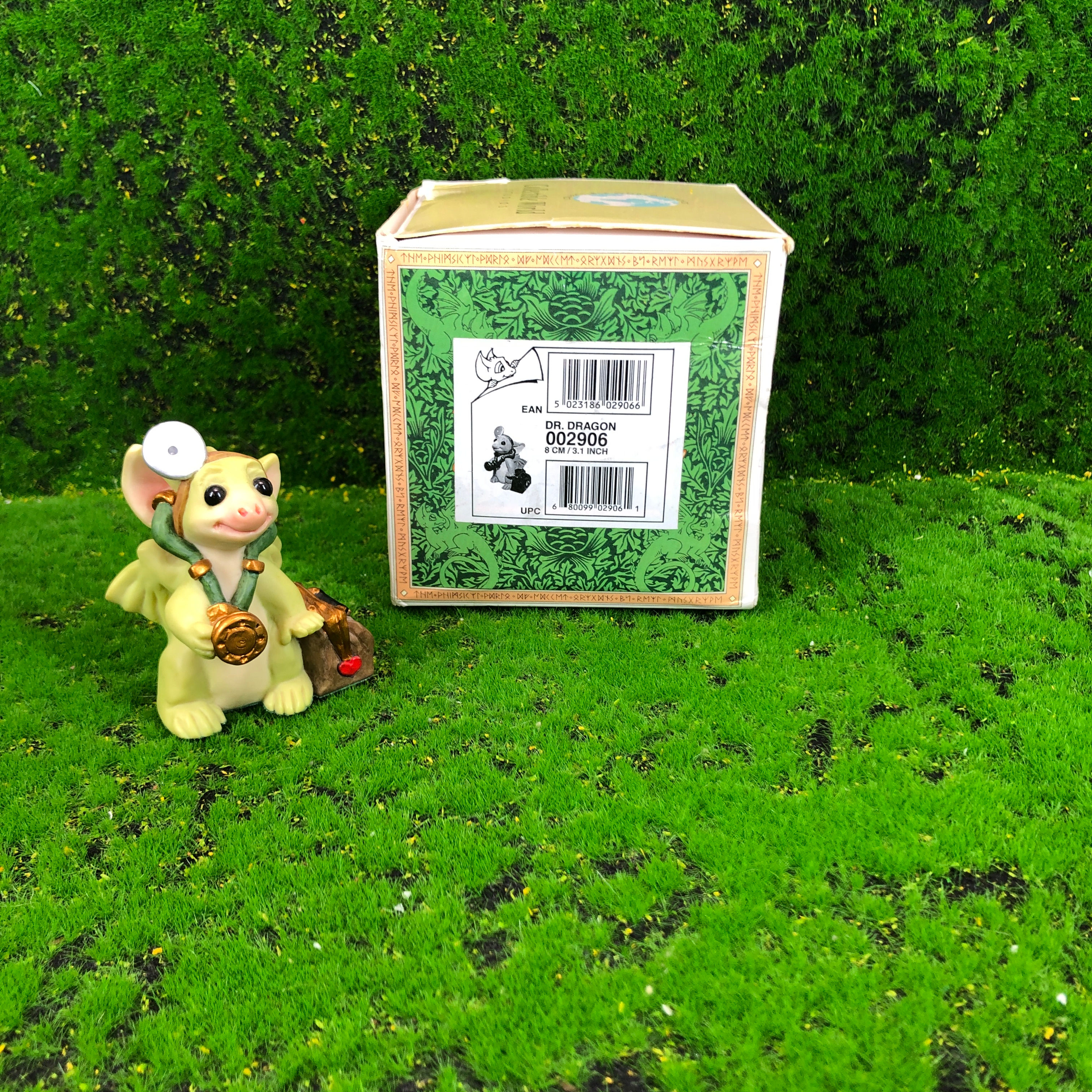 Dr Dragon Pocket dragons Whimsical World by Real Musgrave ,Boxed with + Book