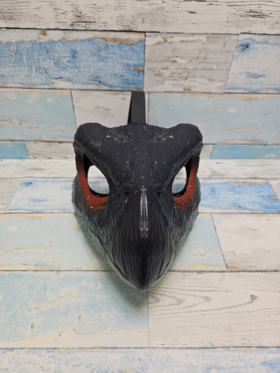 Thumbnail: Jurassic World Dominion Therizinosaurus Dinosaur Mask Dino Hard Plastic