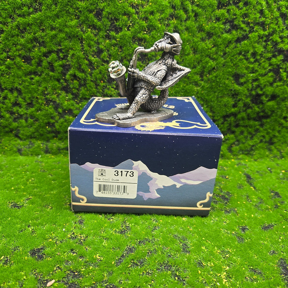 Thumbnail: The Cool Dude 3171 Tudor Mint Myth And Magic Pewter Boxed amazing 8cm