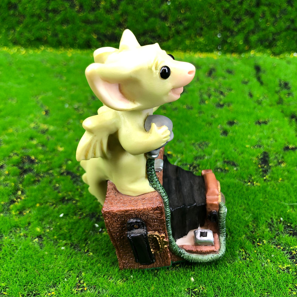 Thumbnail: Pocket Dragon Smile (boxed) by Real Musgrave Pre LOved   Box  worn