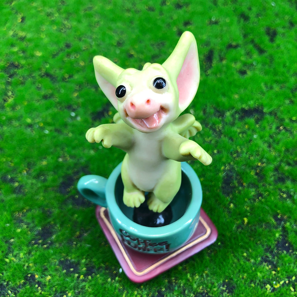 Thumbnail: Pocket Dragons 'The Coffee Connoisseurs' 2003 limited edition boxed