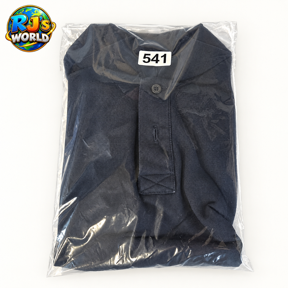 Thumbnail: DKNY Donna Karan New York Men's Navy Polo Shirt Size M Sleeve Logo