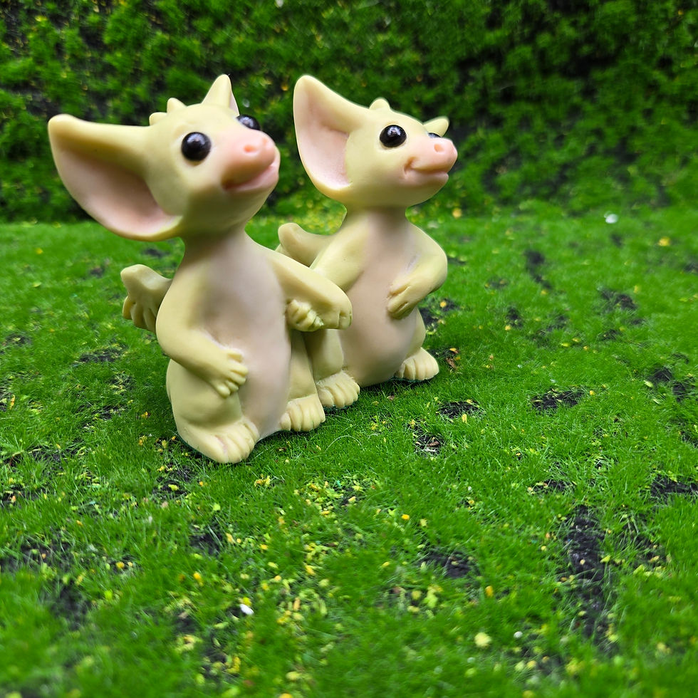 Thumbnail: Best Friends Whimsical World of Pocket Dragons 2000 Edition Real Musgrave Boxed