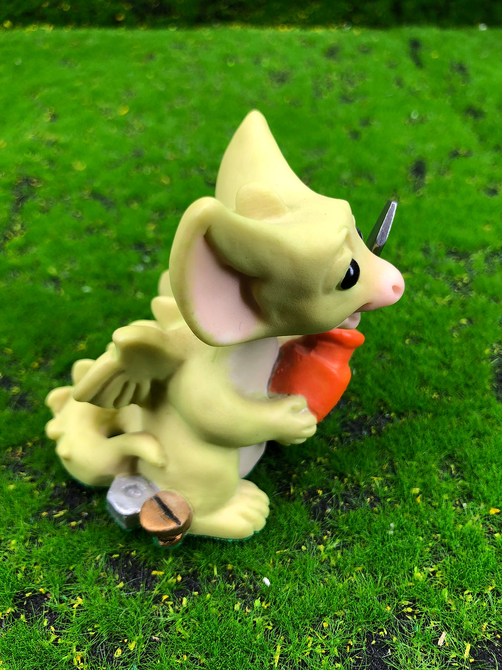 Thumbnail: Ill Fix it  Pocket dragons Whimsical World  by Real Musgrave ,Boxed