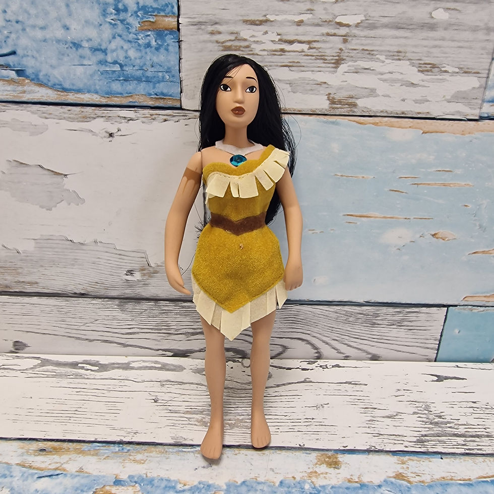 Thumbnail: DeAgostini Disney Set Of Pocahontas Porcelain Dolls, Set Of 3 Dolls  Bundle