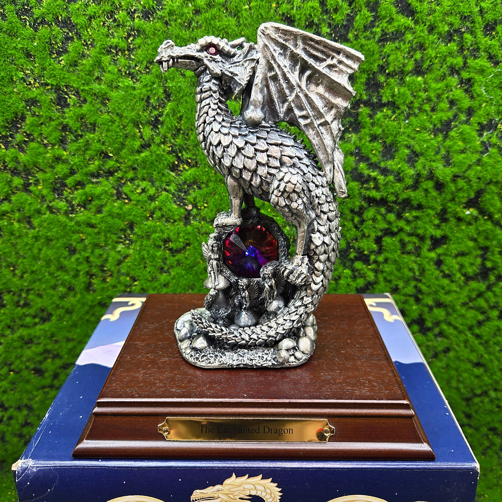 Thumbnail: Myth and Magic Tudor Mint  Enchanted Dragon OY96 Boxed  Amazing  Condition  U2B5