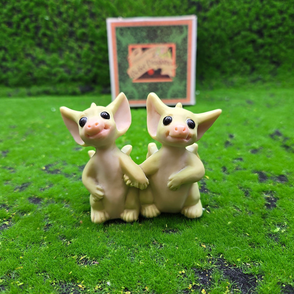 Thumbnail: Best Friends Whimsical World of Pocket Dragons 2000 Edition Real Musgrave Boxed