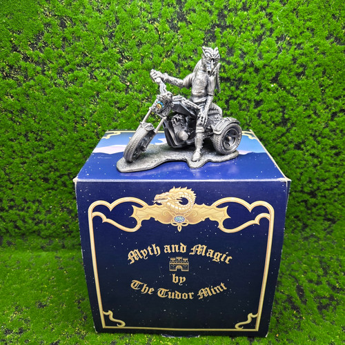 Tudor Mint Myth and Magic Dragon Figurine The Triker 3335 Pewter