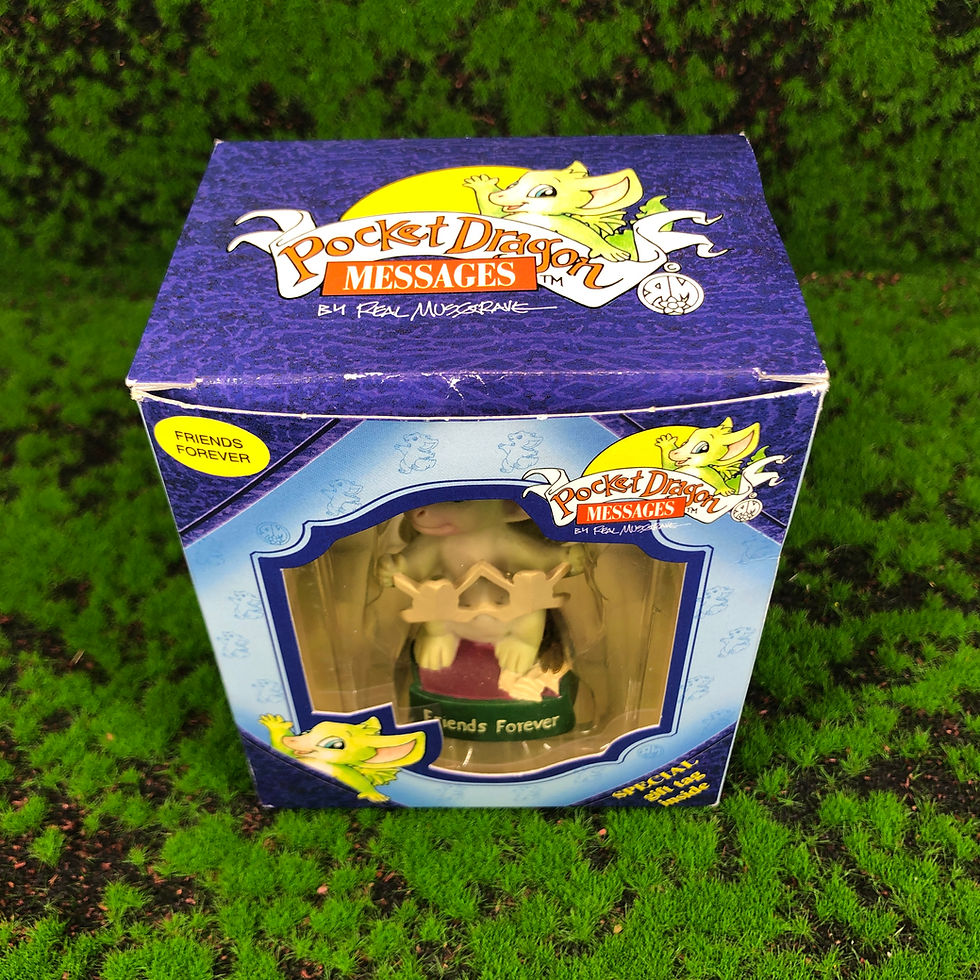 Thumbnail: Whimsical World Of Pocket Dragons Messages Friends Forever Boxed + Card Pre Love