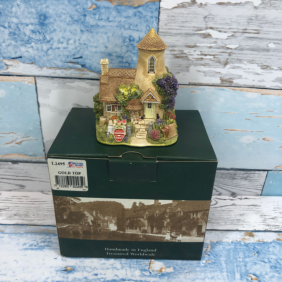 Thumbnail: Lilliput Lane Gold Top Cottage - 2002/03  East Anglia Membership  Club Symbol