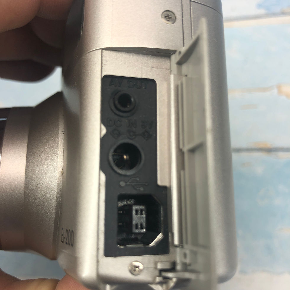 Thumbnail: Pentax EI-200 2.1MP 3x Zoom Digital Camera with Case 2000 hp Image