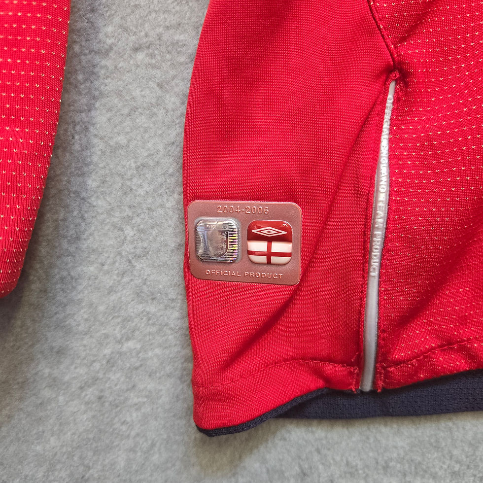 Thumbnail: England 2004/6 A. Cole Umbro Away Football Shirt | Men's XXL Long Sleeve 232