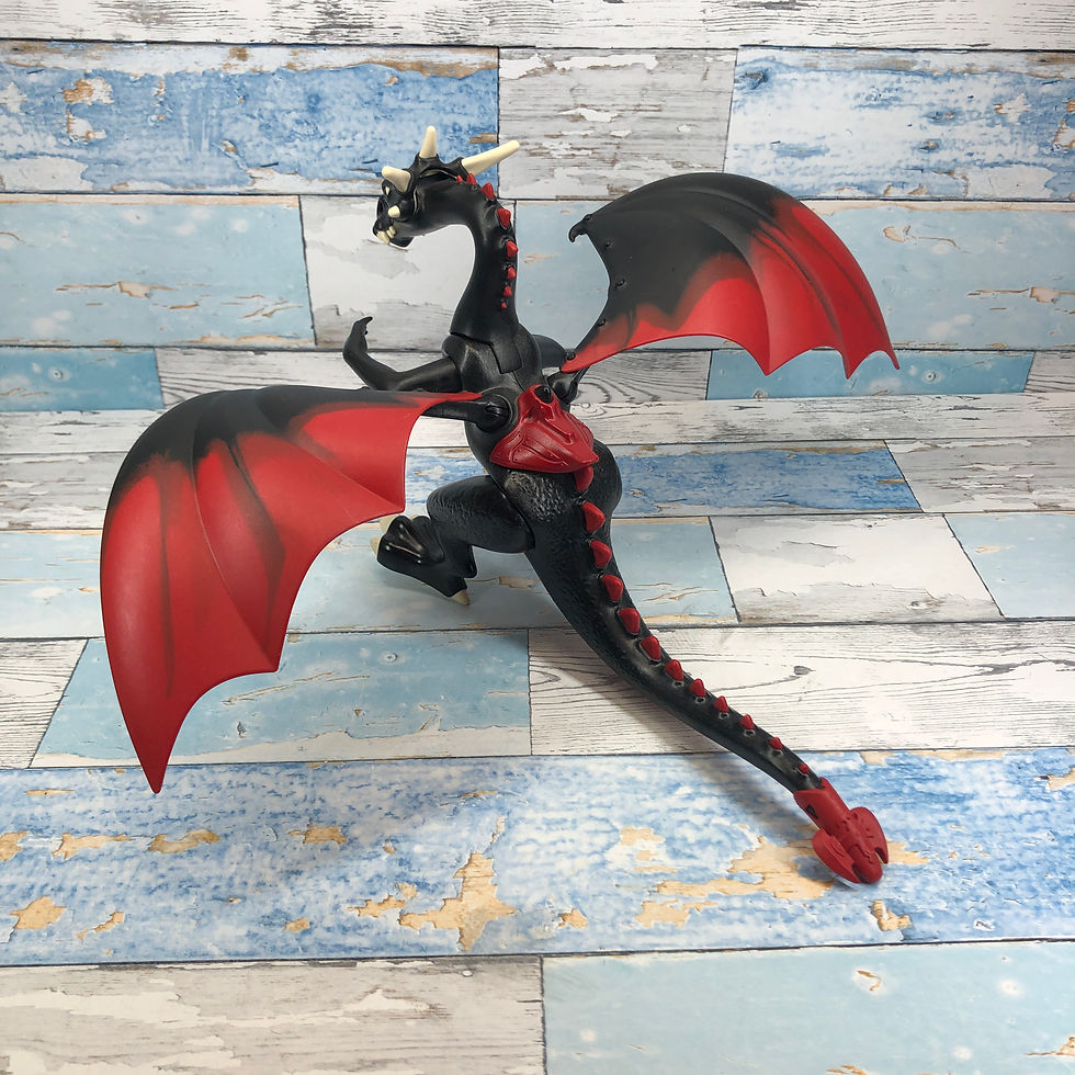 Thumbnail: Playmobil 4838 Dragon Land Giant Red Black LED  Dragon Only   Led works  Toys,Bo