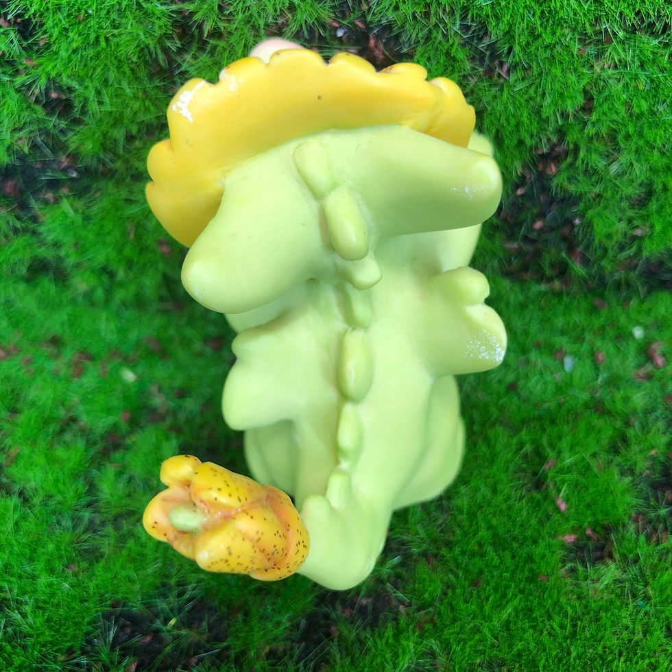 Thumbnail: Roaring Dandy Lion Whimsical World Of Pocket Dragons   Real Musgrave