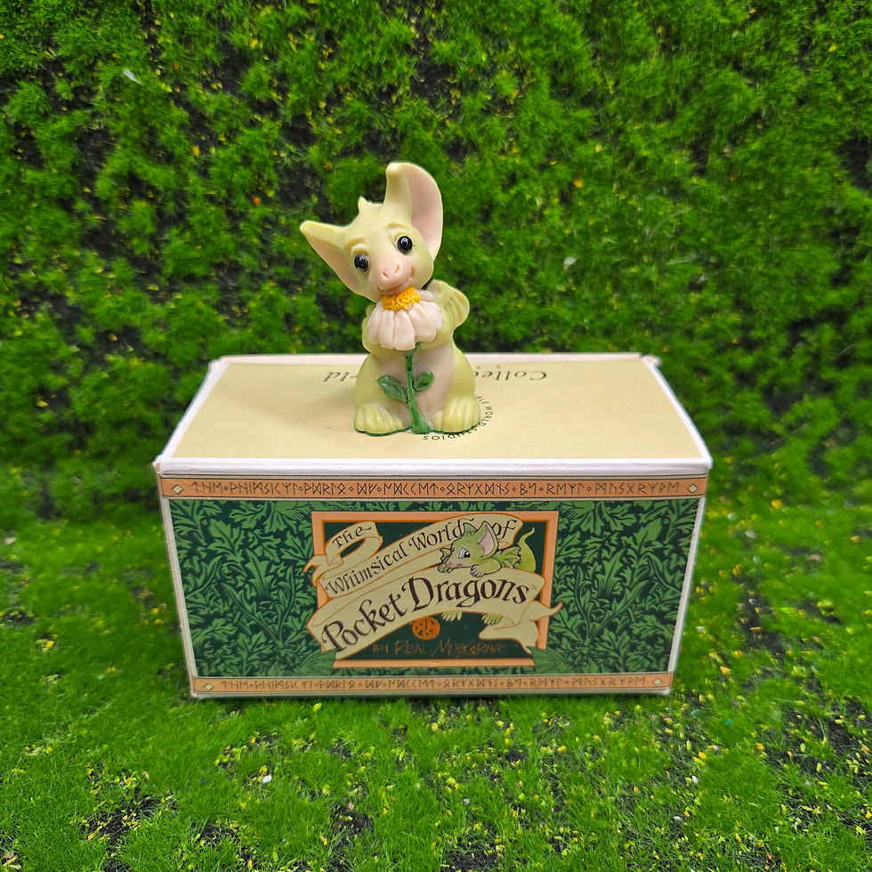 Thumbnail: Whimsical World of Pocket Dragons 'Daisy' Real Musgrave Figurine U4B11
