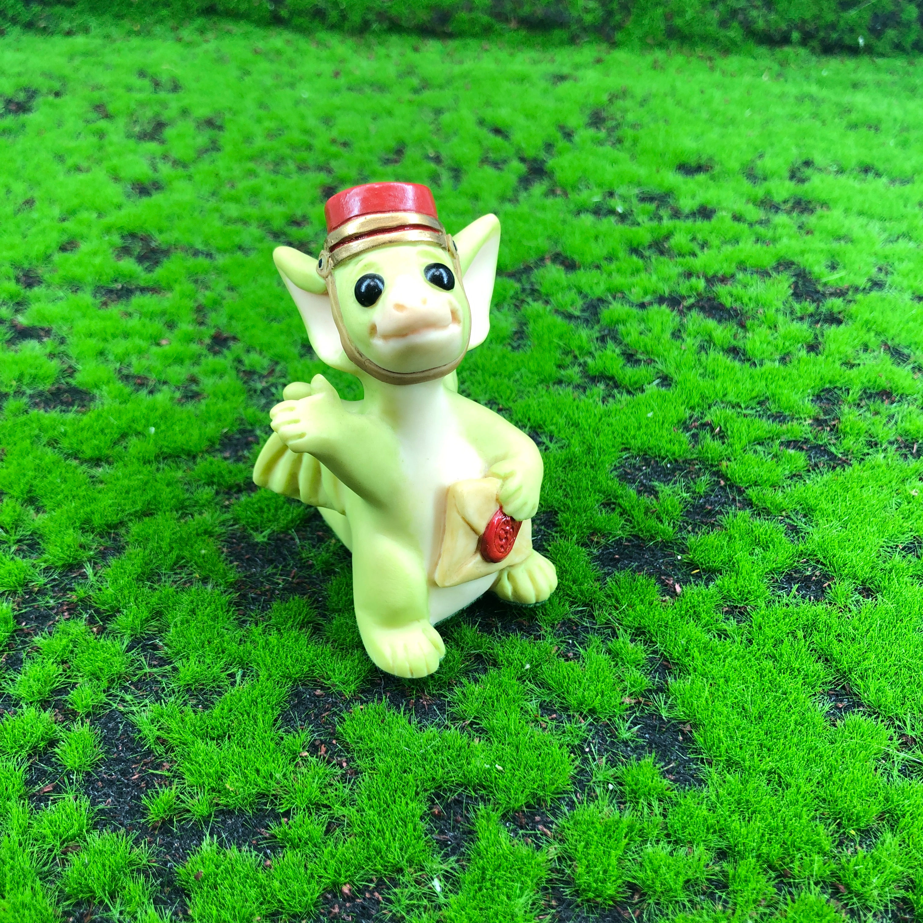 Pocket Dragon Winged Messenger (boxed) by Real Musgrave Booklet Pre loved