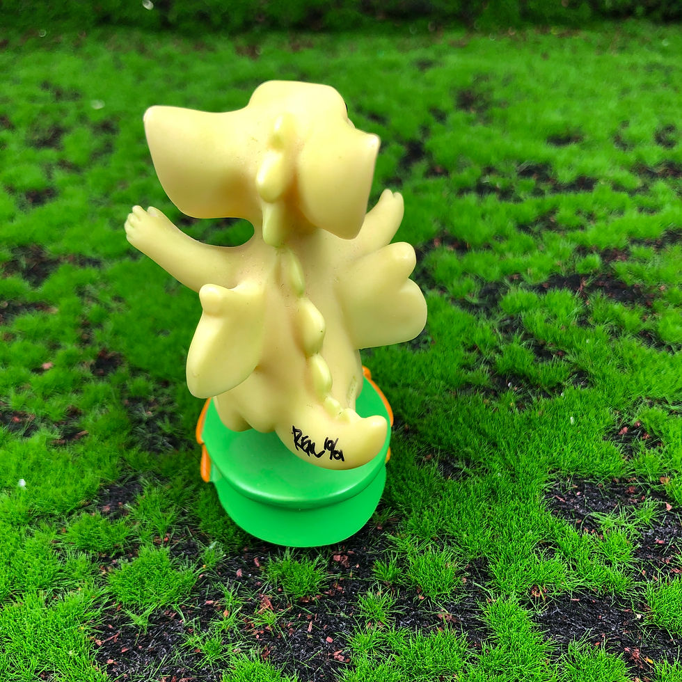 Thumbnail: whimsical world of Pocket Dragons Happy Day 2000 lovely Ornament figure Signed