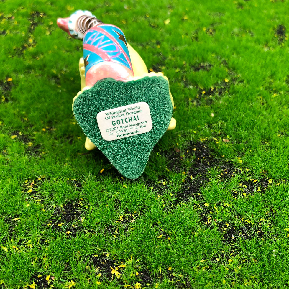 Thumbnail: Pocket Dragon Gotcha! (boxed) by Real Musgrave + Booklet  Has Toosh Tag  013838