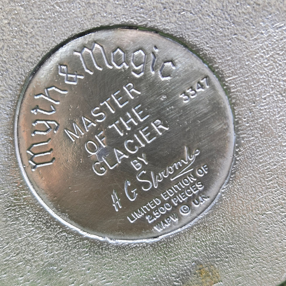 Thumbnail: Master Of The Glacier 3347 Tudor Mint Myth and Magic Boxed No 105/2500 Coa