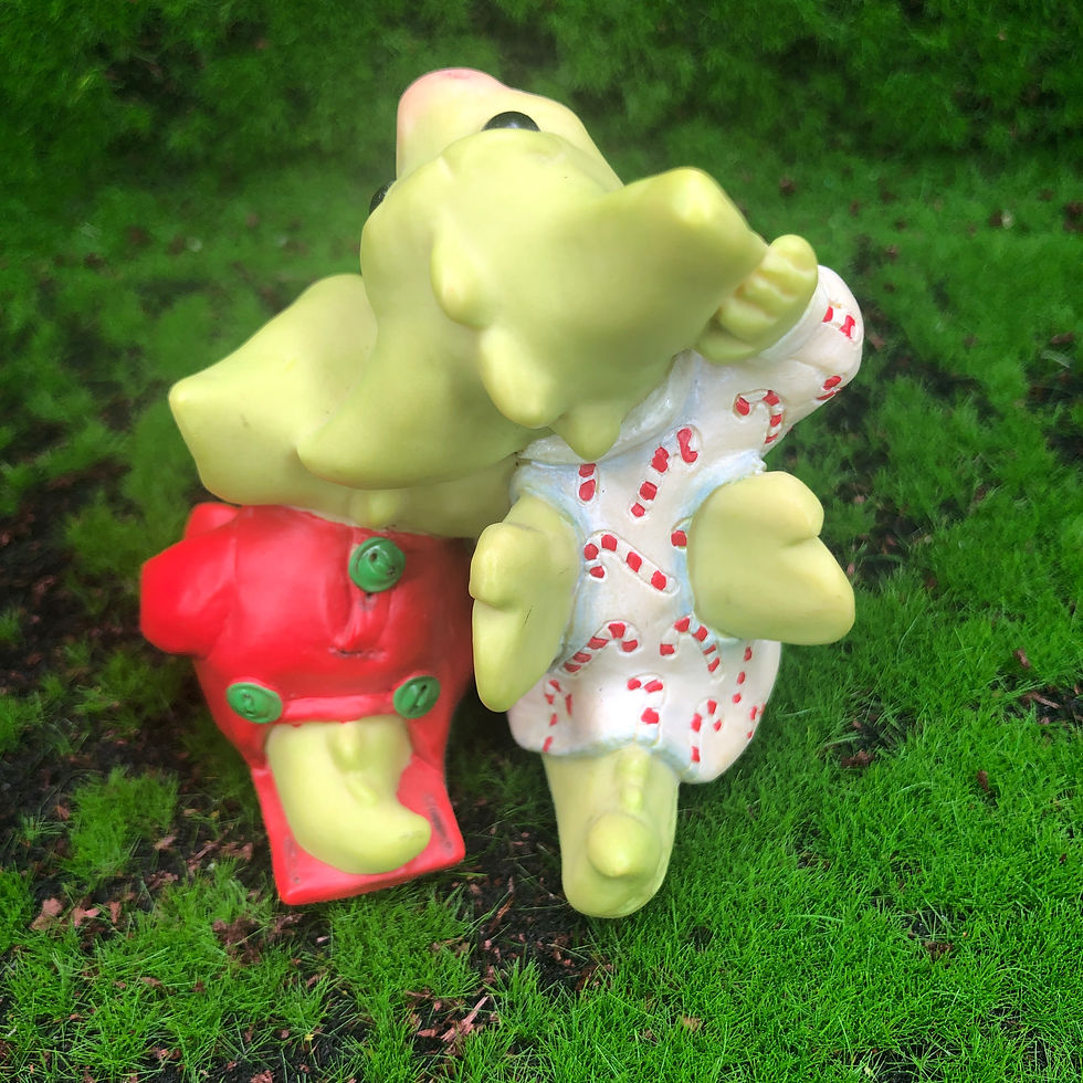 Thumbnail: Whimsical world of pocket dragons Listening for Santa Collectable 2003