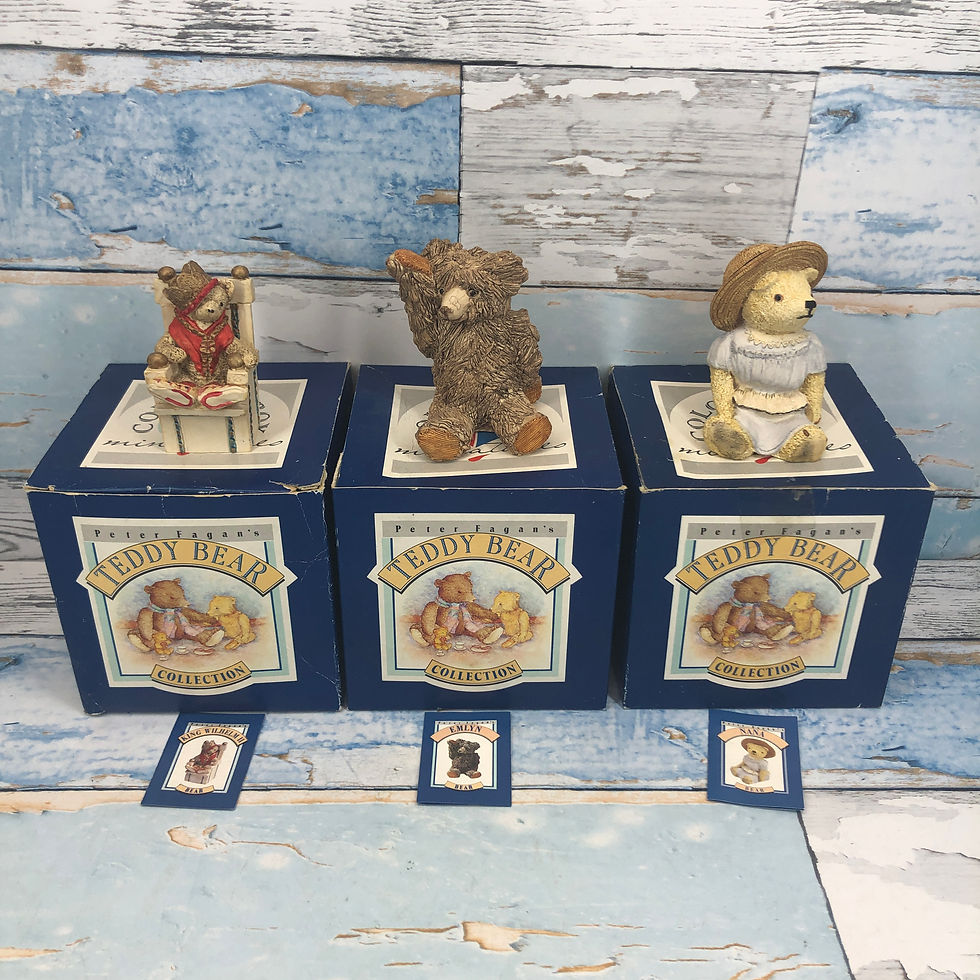 Peter Fagan Teddy Bears For Sale Collectable Brown Boxed 3 to choose fr