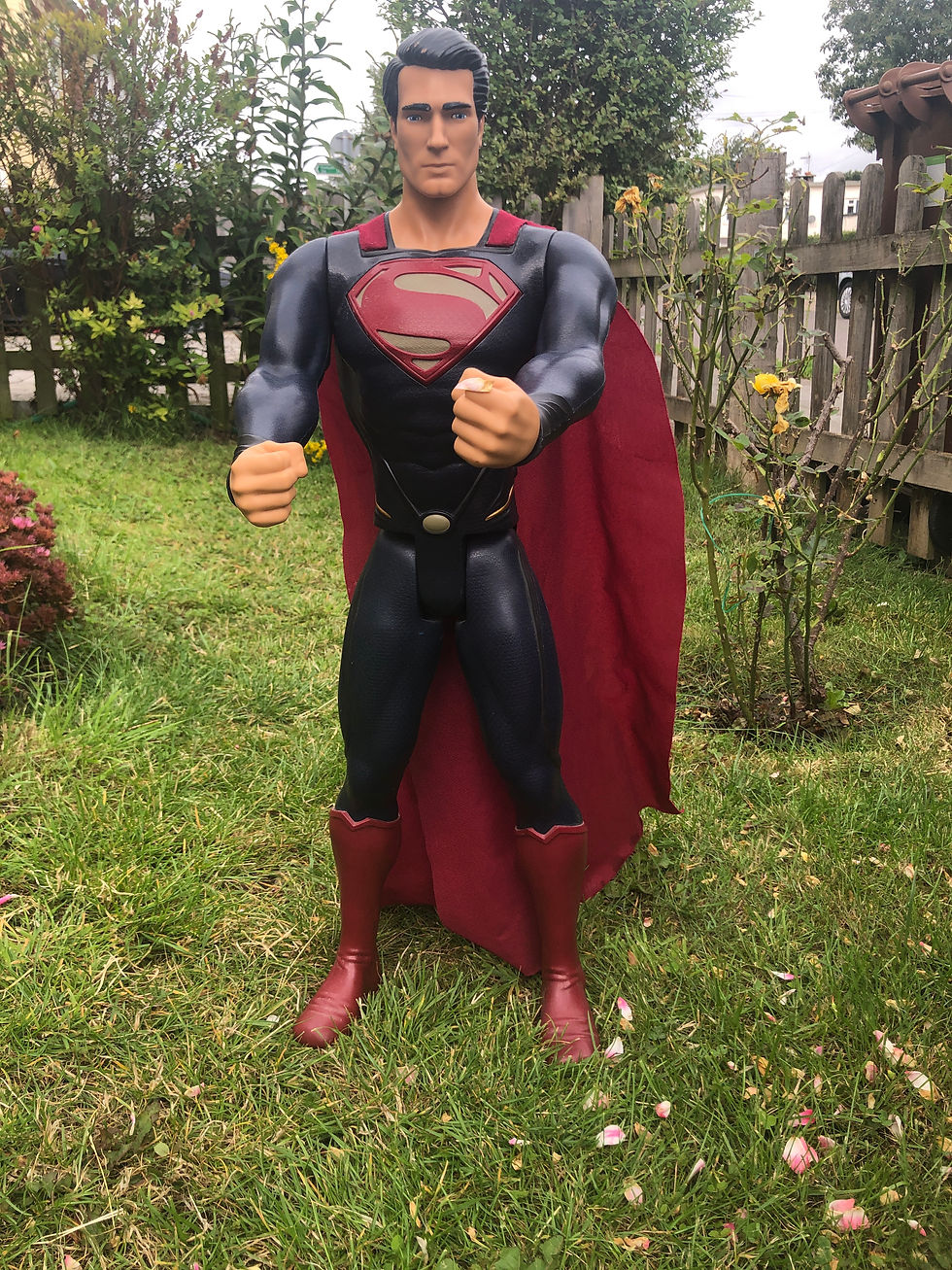 Thumbnail: Vintage GIANT SUPERMAN FIGURINE, Jakks Pacific 31-Inch Tall Superman