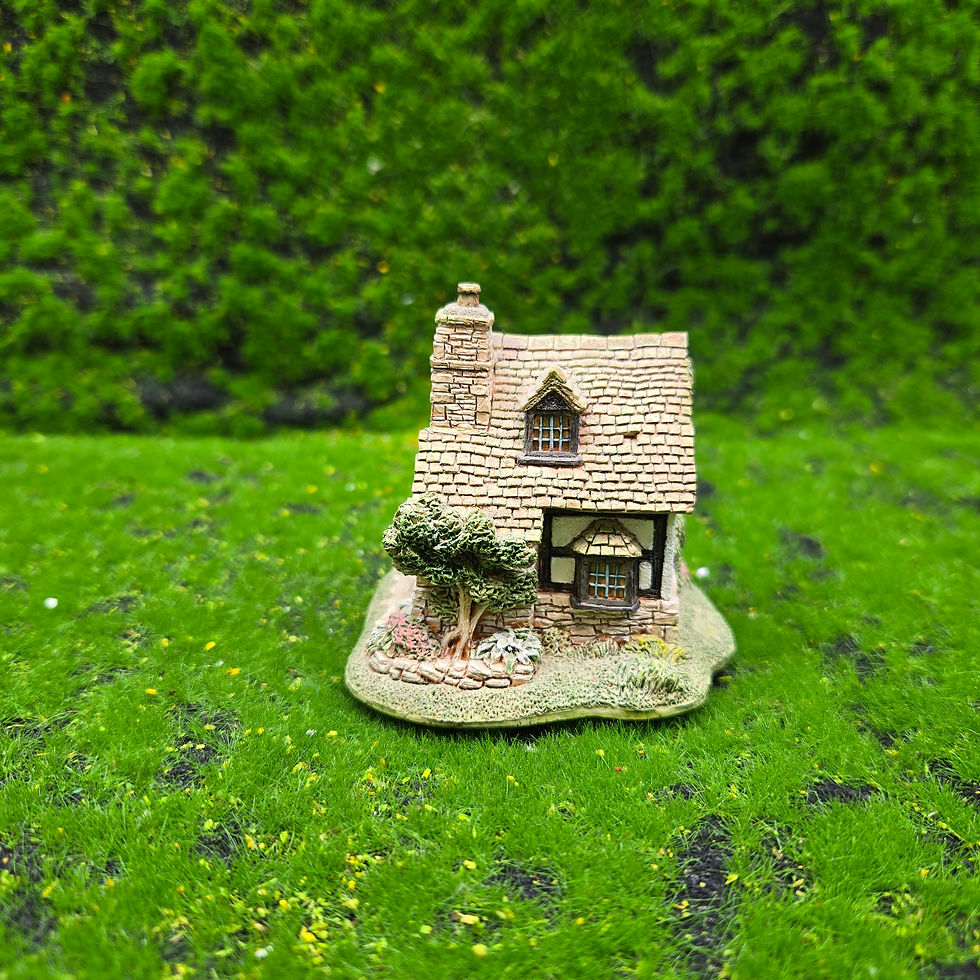 Thumbnail: Lilliput lane Titwillow Cottage boxed Cruck House Whitney Road by village