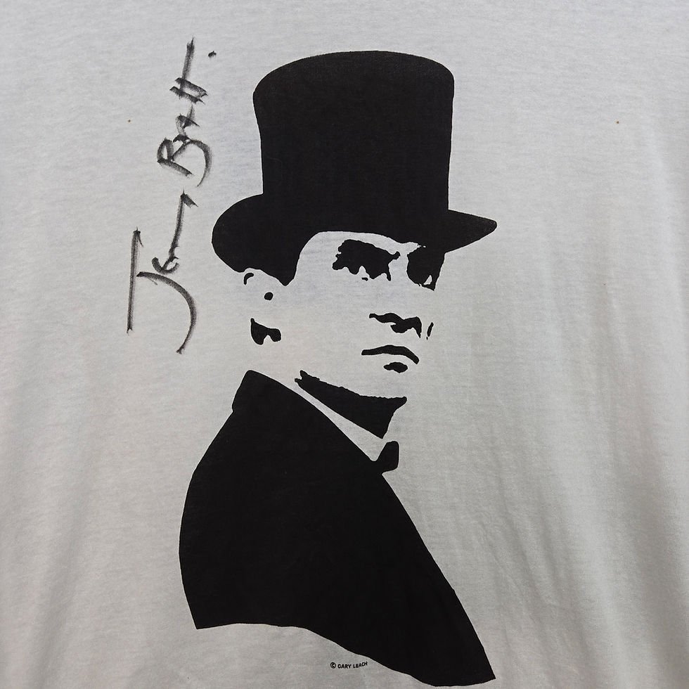 Thumbnail: Signed Jeremy Brett The Secret of Sherlock Holmes Rare  Wyndhams Theatre Tee 211