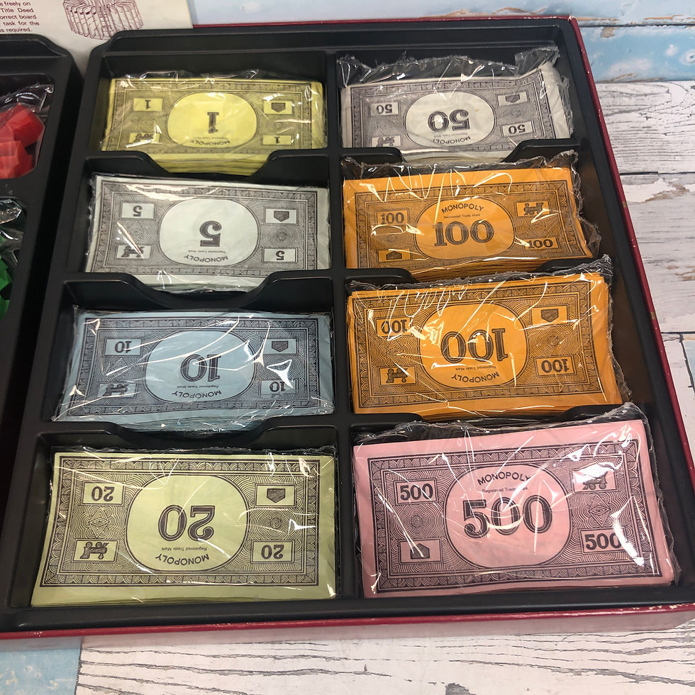 Thumbnail: Monopoly Deluxe 1972 Board Game John Waddington UK London Edition Rare Vintage