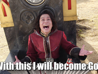 Kamen Rider Saber Chapter 35: "And I will become God." Episode Guide