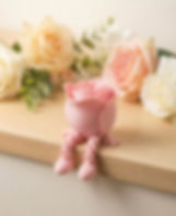 Thumbnail: Rose Buddy Shelf Decor Toy, Nature Inspired Flower Figurine