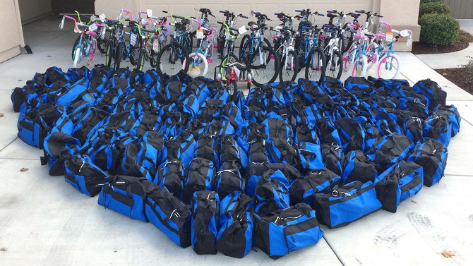Friends, family (and strangers) each gave a little bit and it added up to a lot of love for local fo