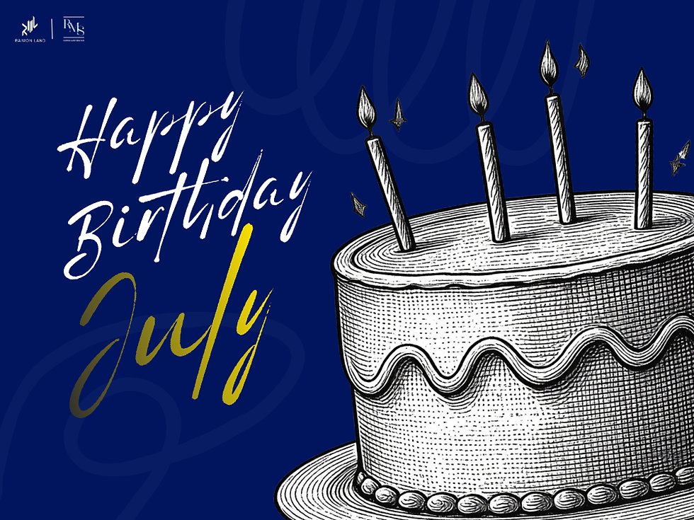 Happy Birthday - July 2026