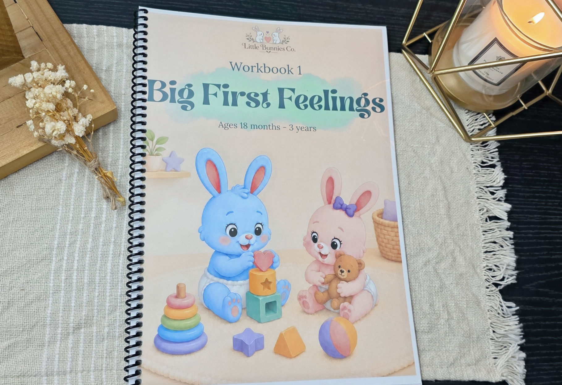 Workbook 1 - Big First Feelings - Hard Copy