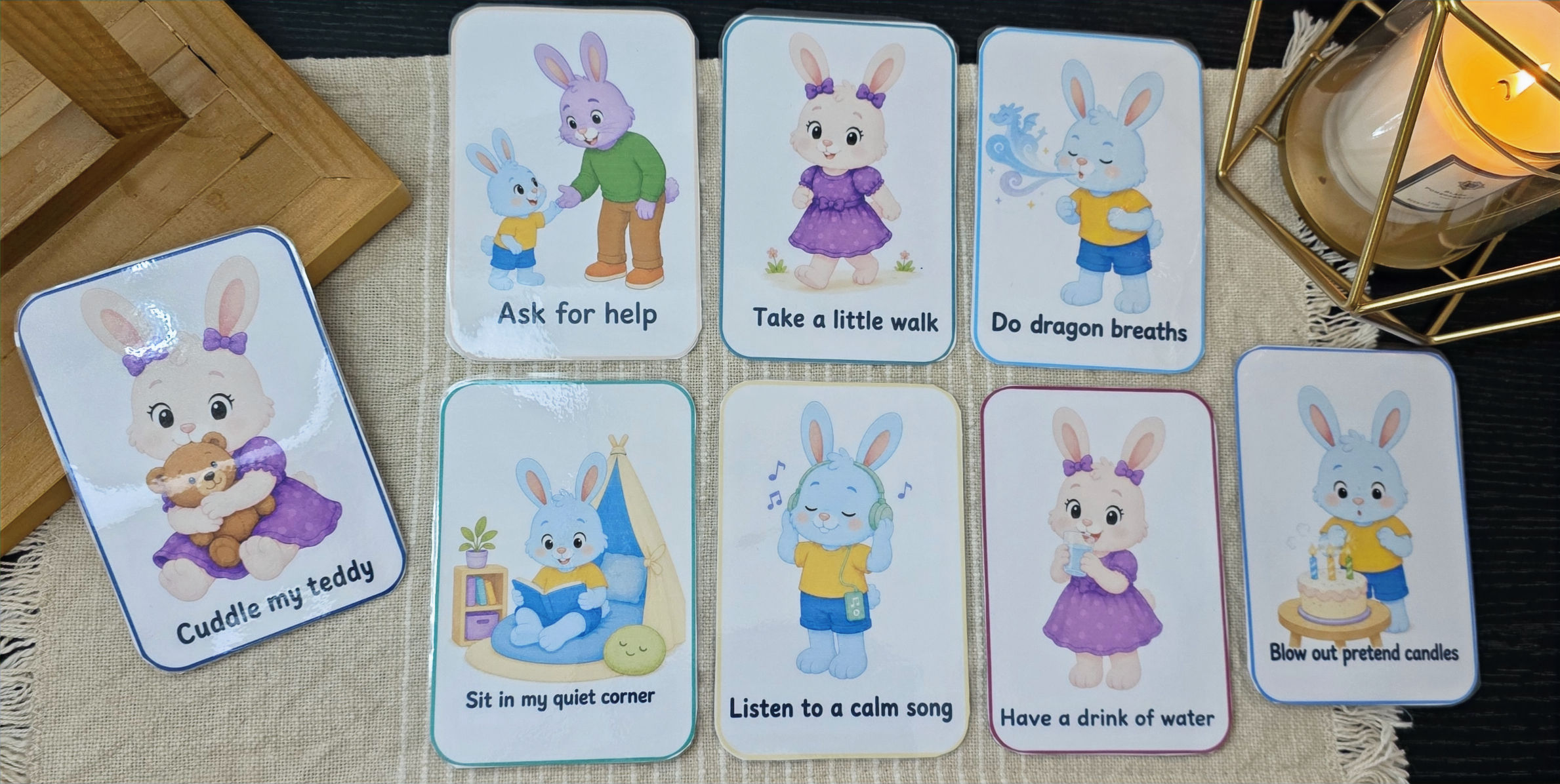 Calm Tools Flash Cards - Printable