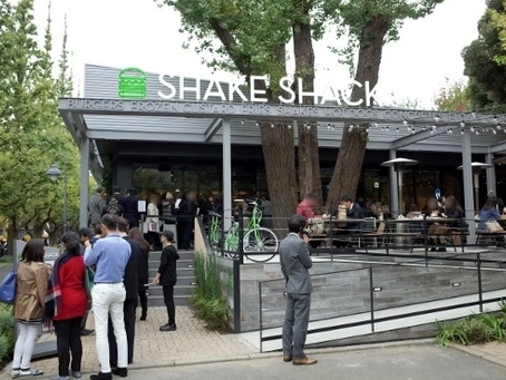 Why is there a fish on this Shake Shack Japan T-shirt?
