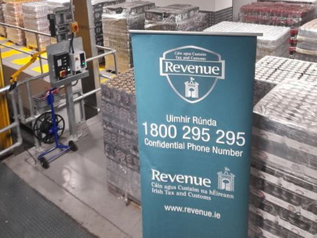 BOOZE CLUES | Over 50,000 litres of smuggled beer seized at Rosslare Europort