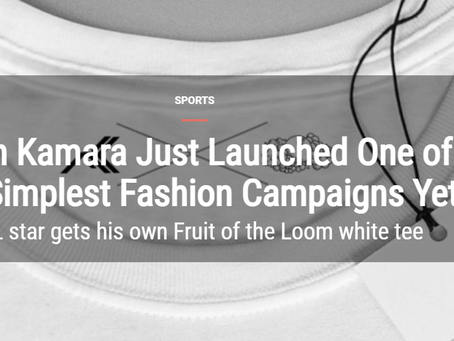 Alvin Kamara Just Launched One of the Simplest Fashion Campaigns Yet