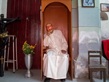 Who Was That Masked Man? A Wrestling Priest