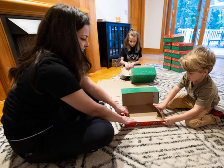 She’s Got a Heart for Sharing Christ Through Shoeboxes