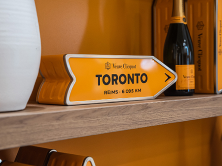 You can personalize your very own Veuve Clicquot Arrow this month in Toronto & here’s how