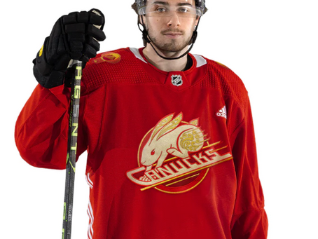 Canucks unveil new Lunar New Year jersey they'll wear next week