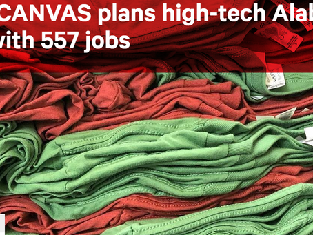 BELLA+CANVAS plans high-tech Alabama facility with 557 jobs