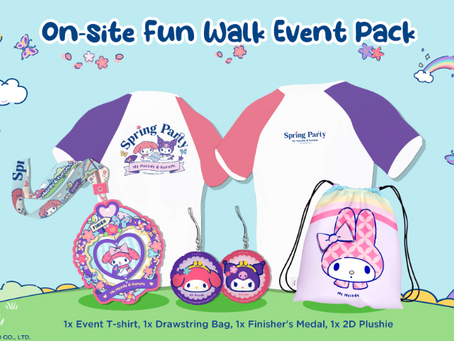 This Sanrio-Themed Walk & Run In SG Has Adorable Finisher Medals, Drawstring Bags & Bucket Hats