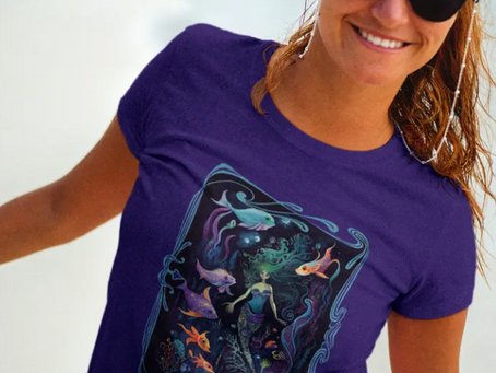 Mermaid Garden Mermaidcore Fairycore Women's Unisex T-shirt